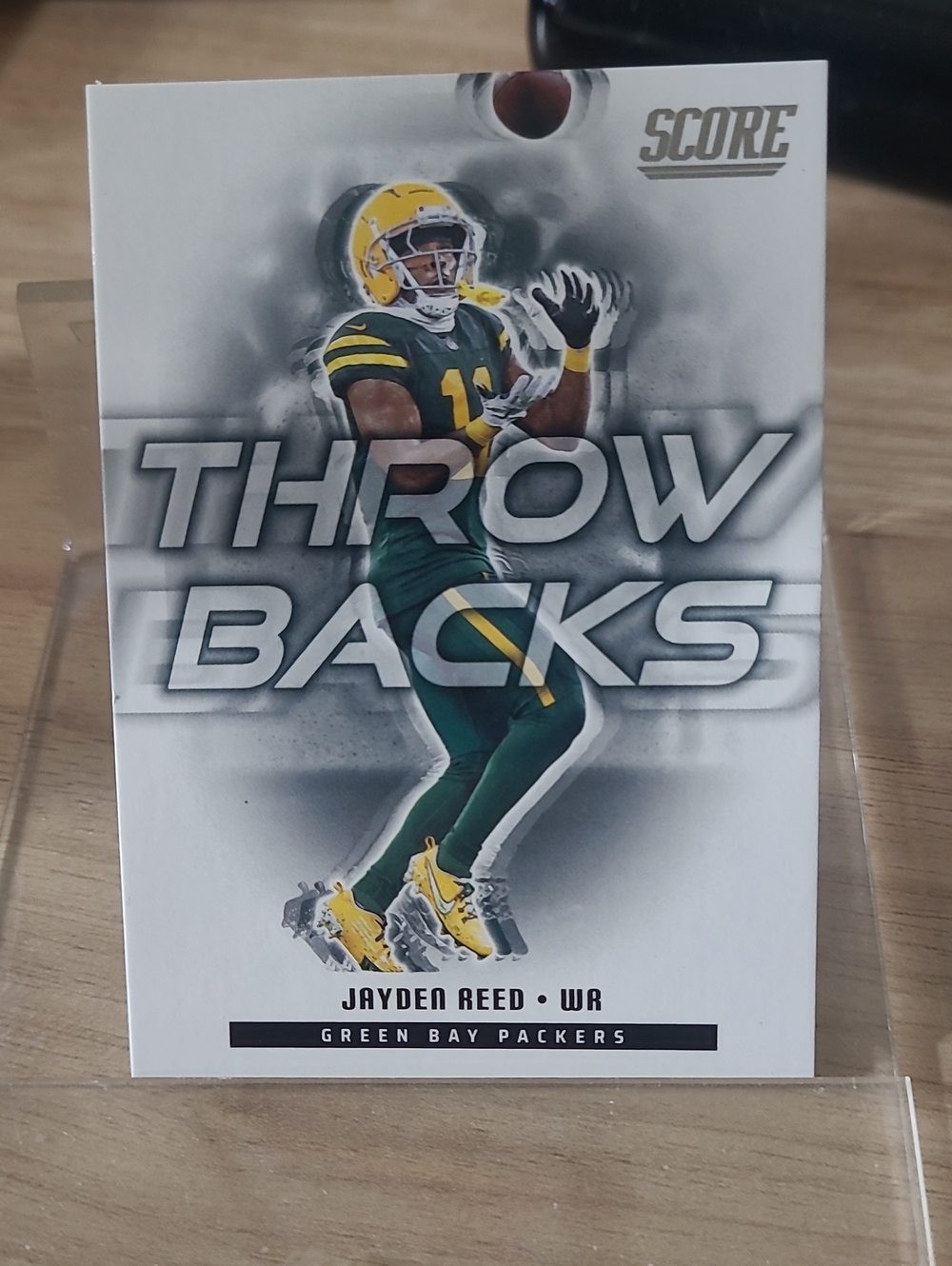 Score Throwbacks Jayden Reed Green Bay Packers 2025 Score